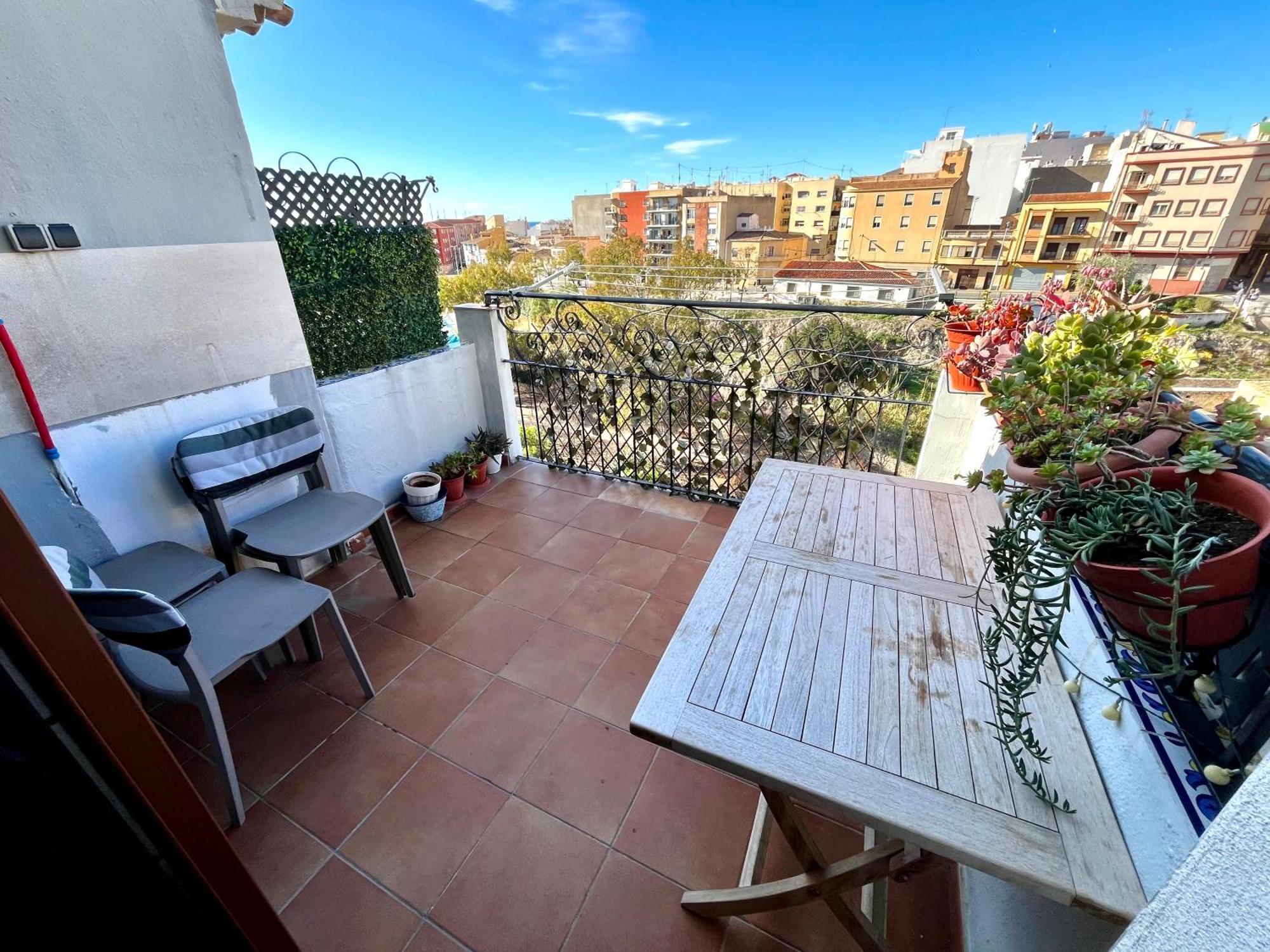 Preciosa Casa En Vilajoyosa Con Vistas Al Mar En Las Casas Colgantes Del Casco Antiguo Villajoyosa Luaran gambar